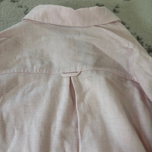 Pink Button Down "Boyfriend Shirt"- Old Navy - Picture 2 of 8